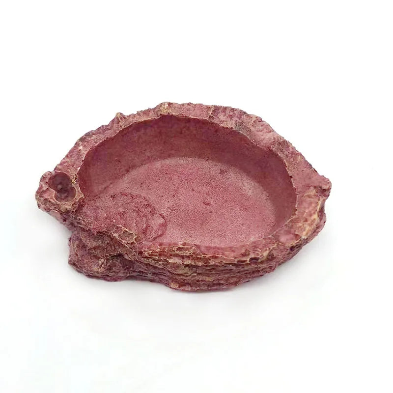 Resin Reptile Feeder Bowl