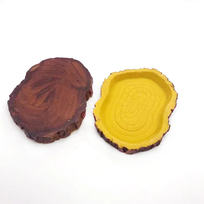 Resin Reptile Feeder Bowl