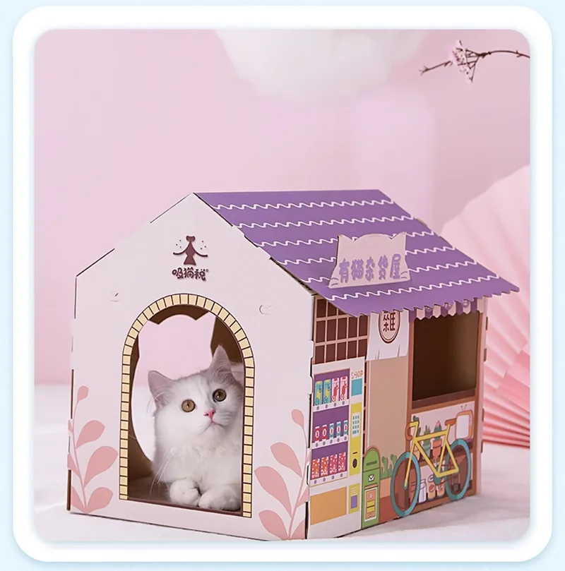 Cat Scratch Sofa & Toy Box