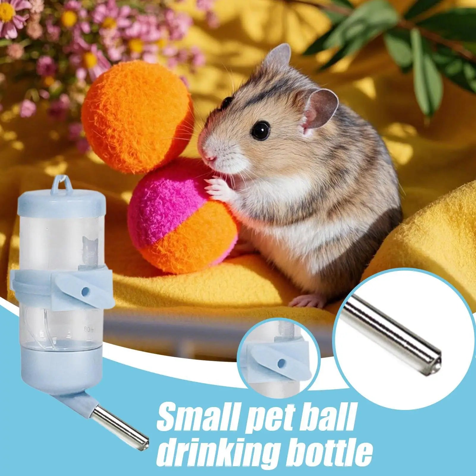 No-Drip Small Pet Water Bottle