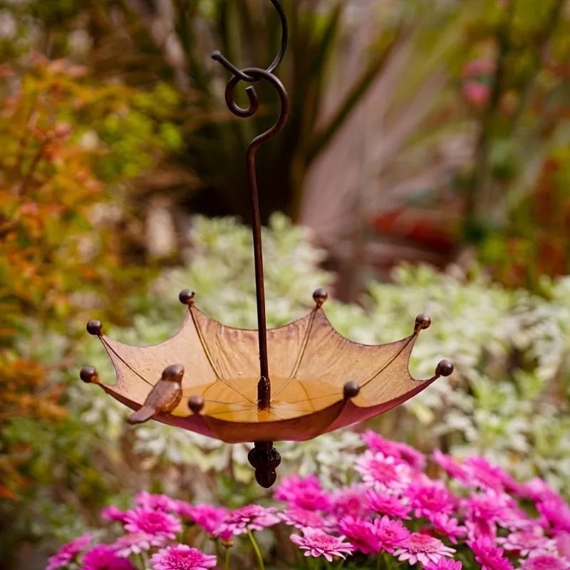 Umbrella Hanging Bird Feeder