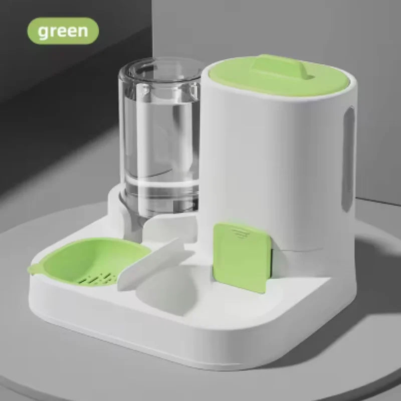 2-in-1 Pet Food & Water Dispenser