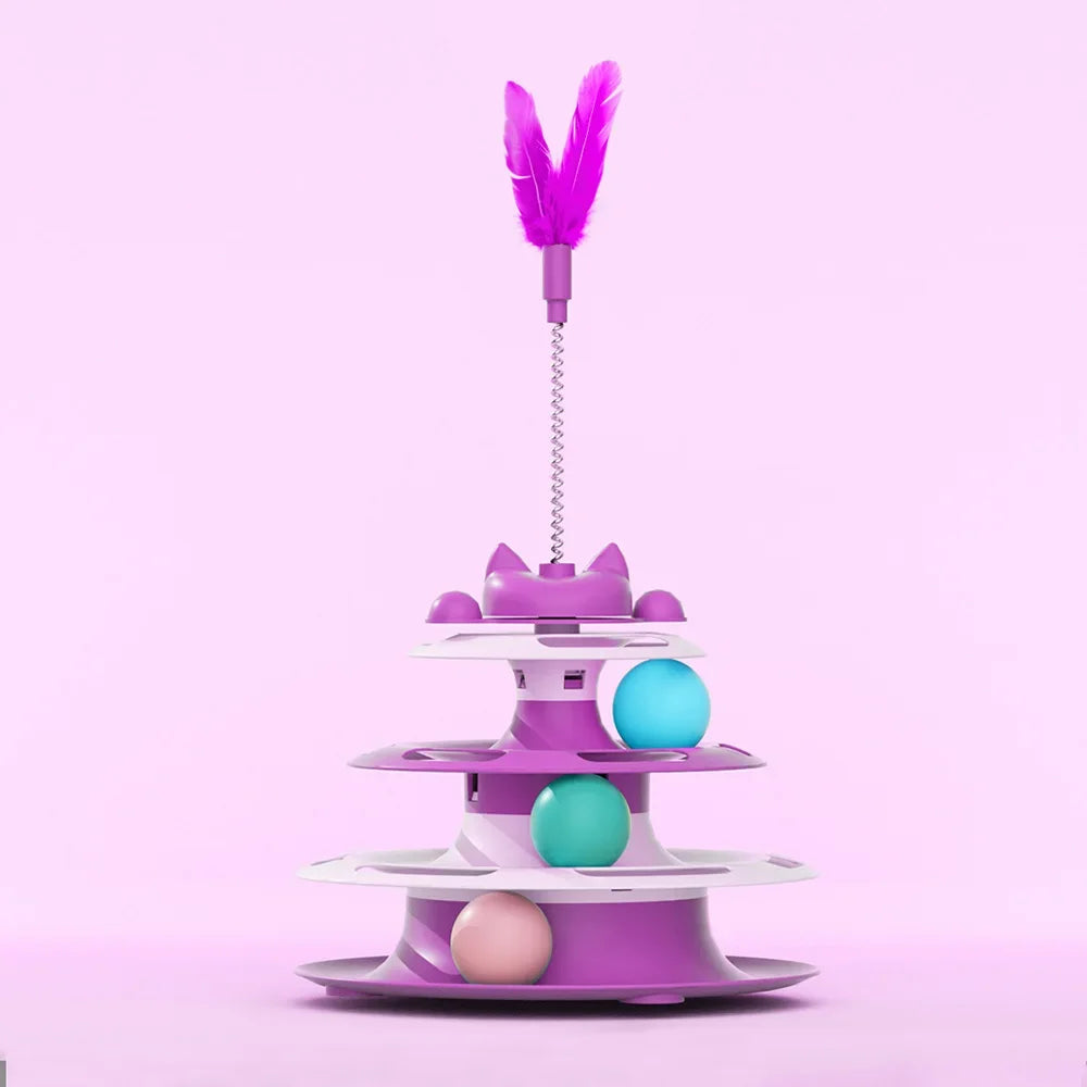 Cat Turntable & Funny Stick Toy