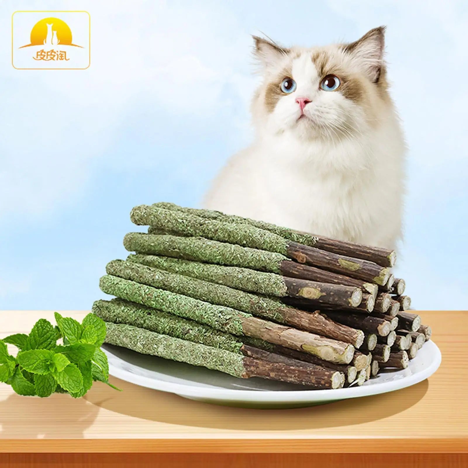 Cat Grass Teeth Cleaning Sticks