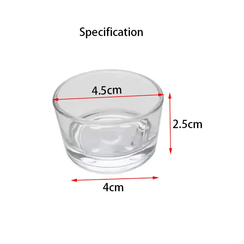 Glass Reptile Food & Water Bowl