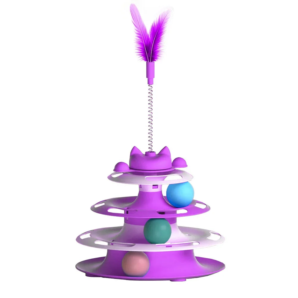Cat Turntable & Funny Stick Toy