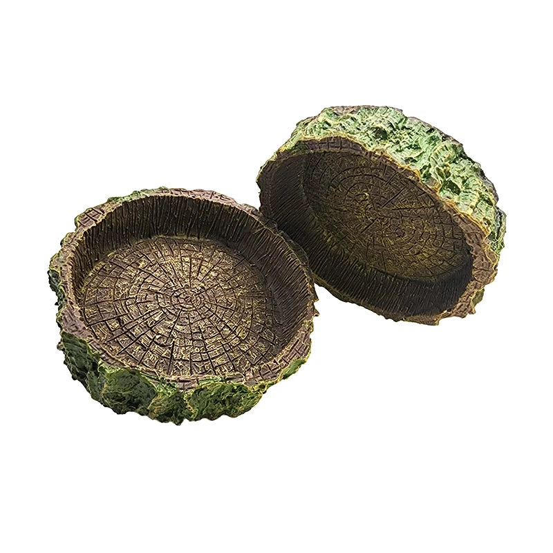 Resin Reptile Feeder Bowl