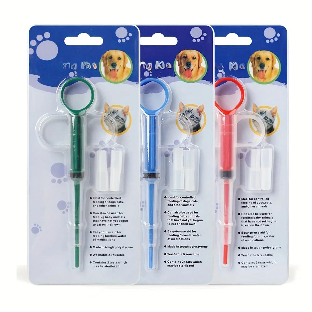 Pet Pill Applicator Syringe