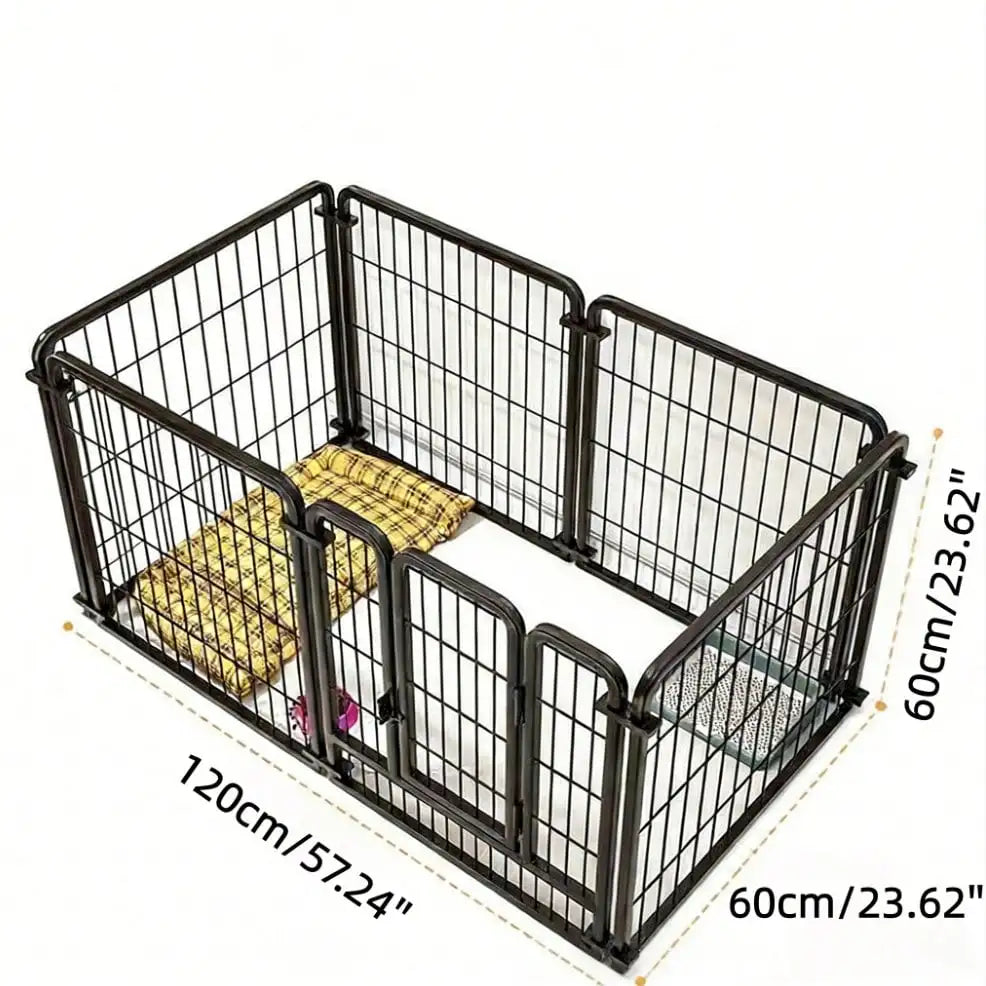 Adjustable Metal Dog Fence