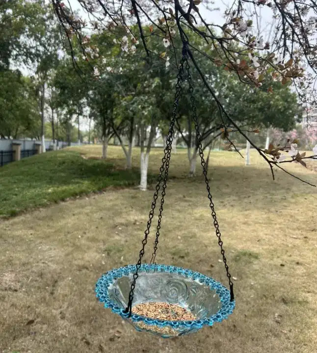 Flower Hanging Bird Feeder