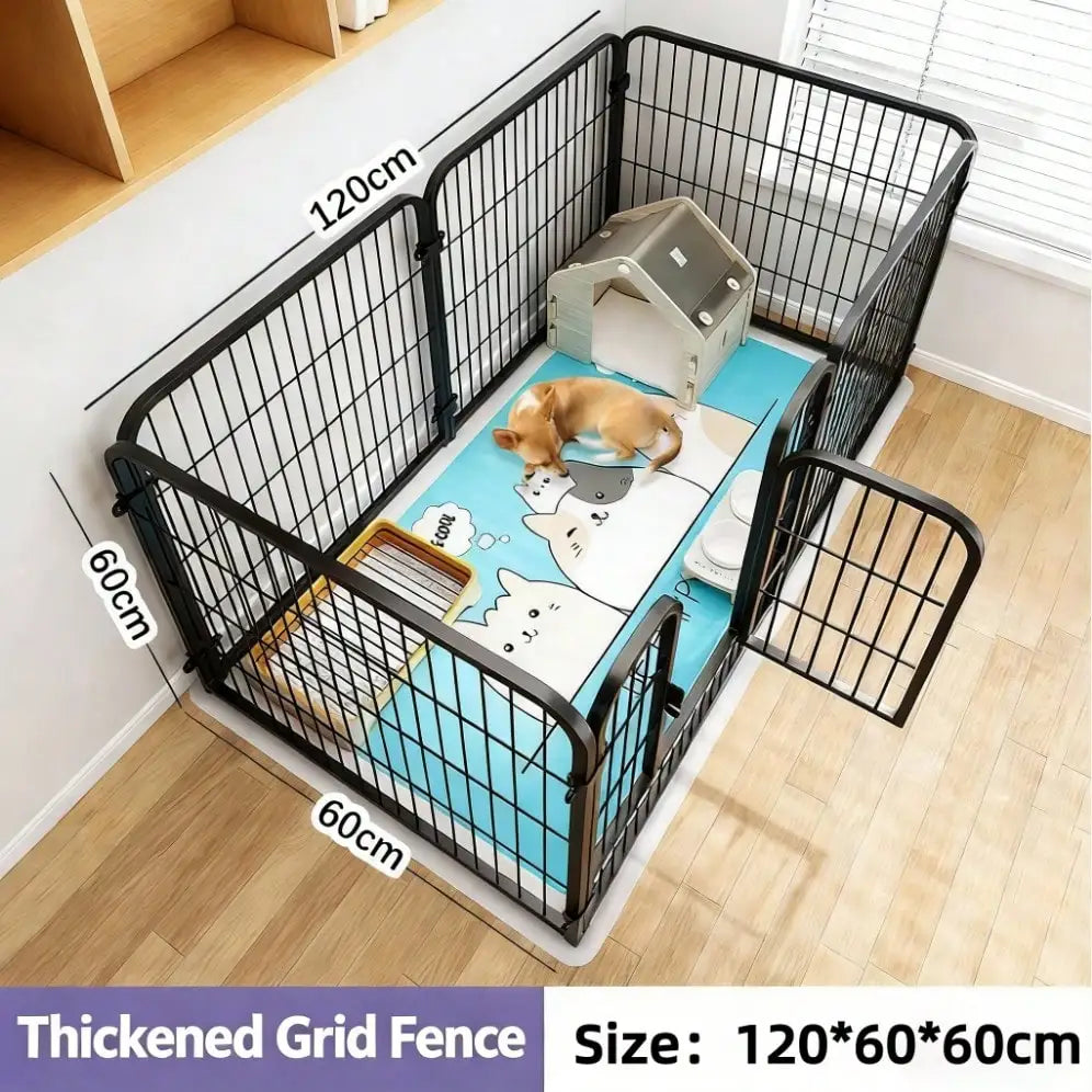 Adjustable Metal Dog Fence