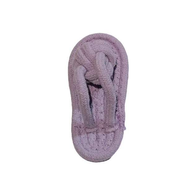 Slipper Cotton Rope Dog Chew Toy