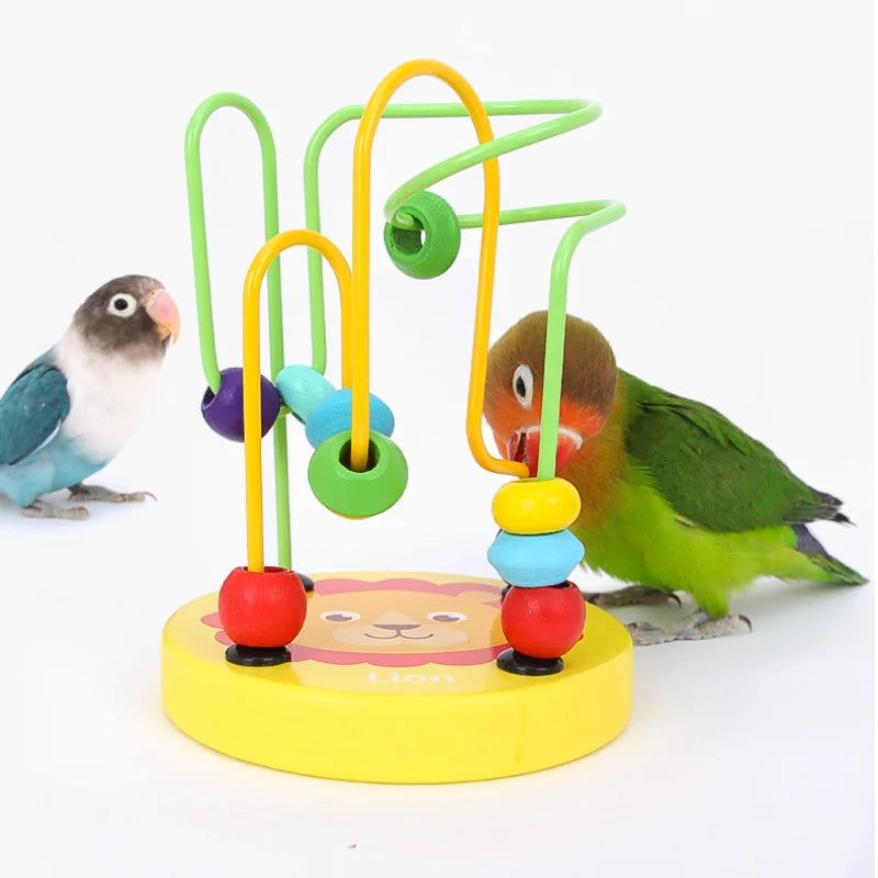 Bird Foraging Puzzle Ring Toy