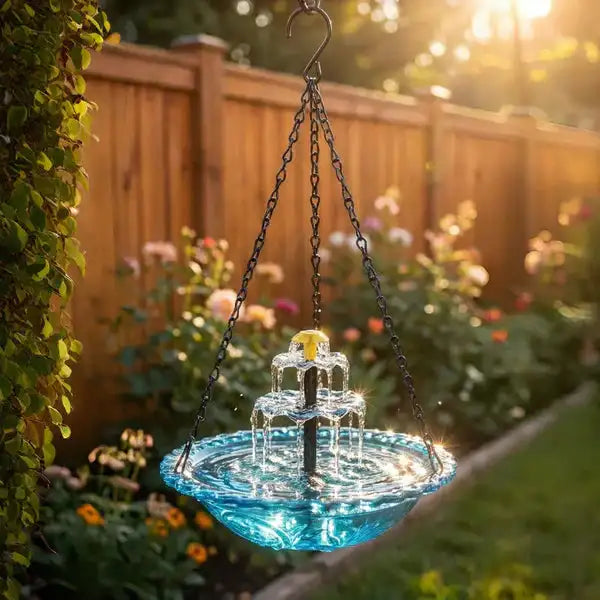 Flower Hanging Bird Feeder