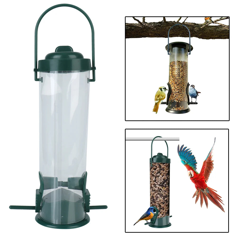 Garden Bird Seed Feeder