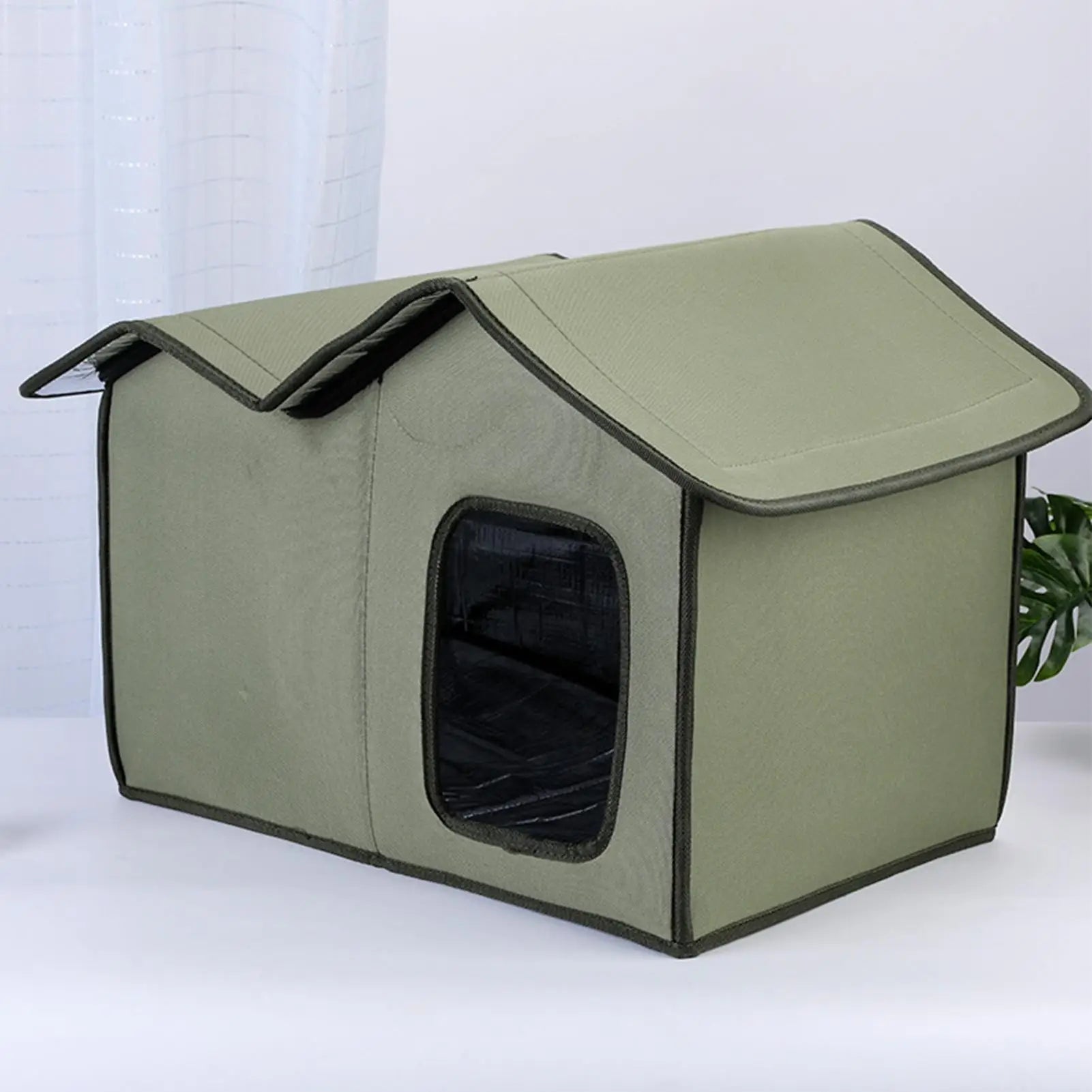 Weatherproof Outdoor Cat House