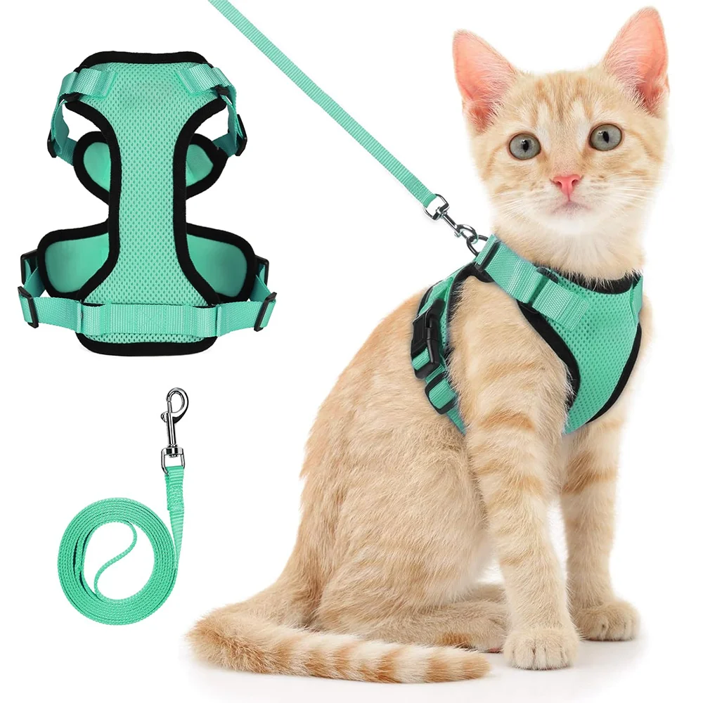 Breathable Cat & Dog Harness Set