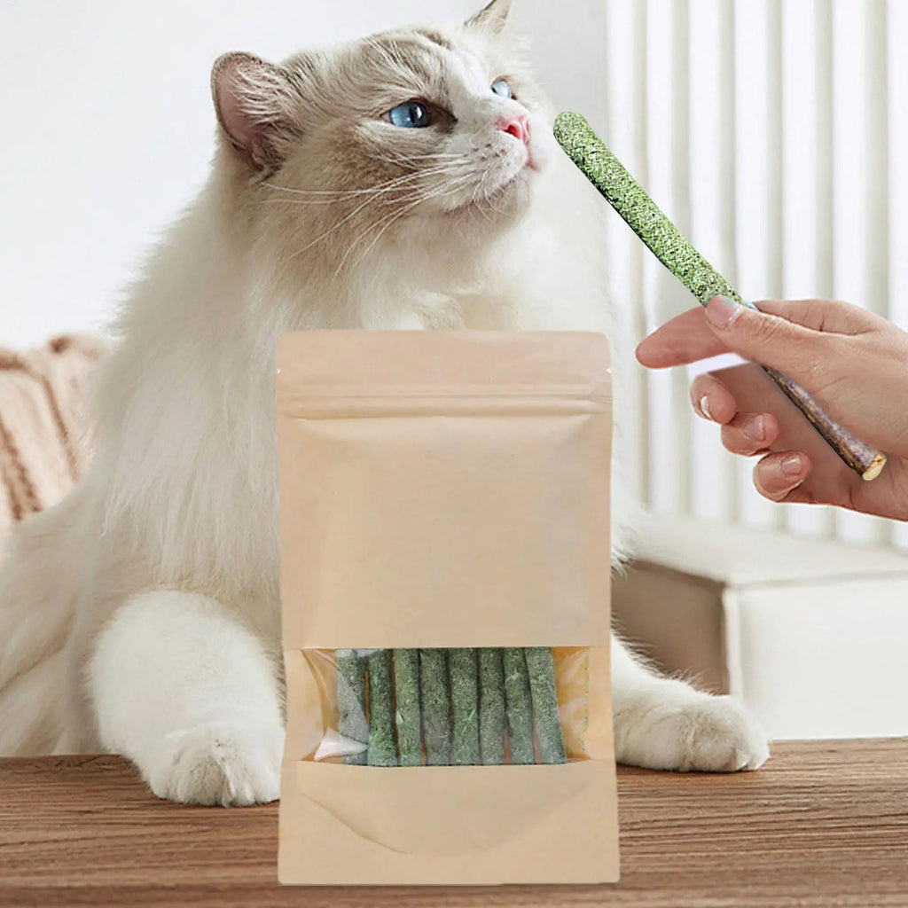 Cat Grass Teeth Cleaning Sticks
