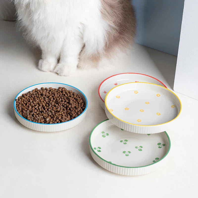 Ceramic Pet Food & Water Bowl