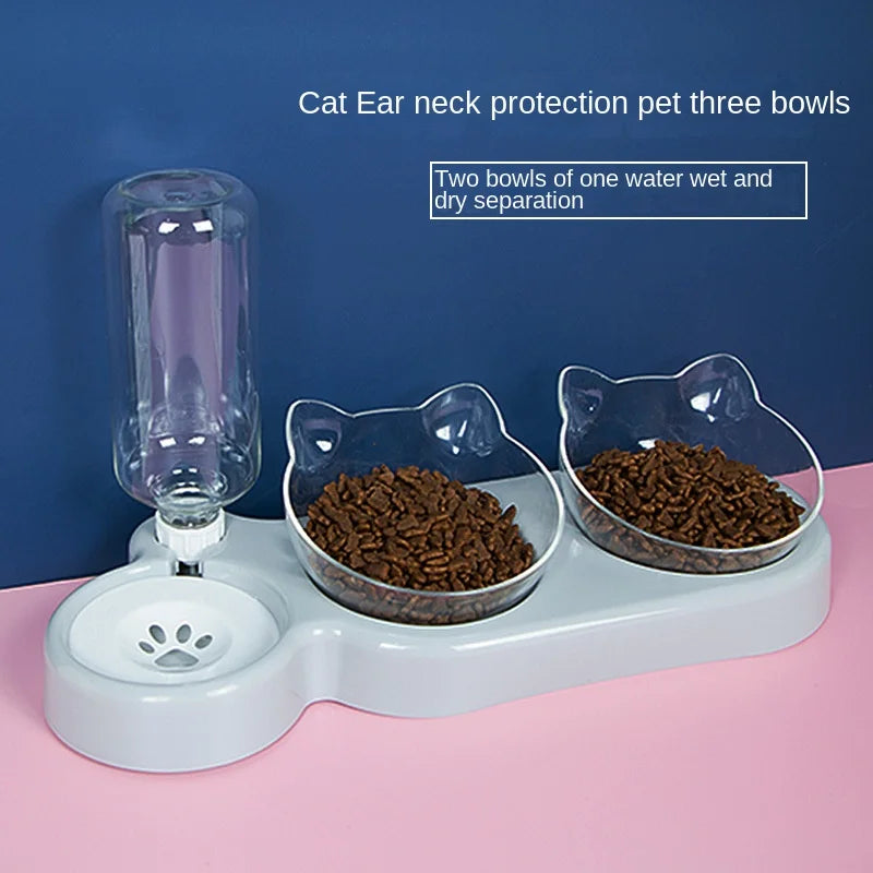 Elevated Double Pet Bowl