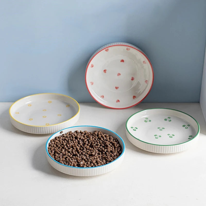 Ceramic Pet Food & Water Bowl