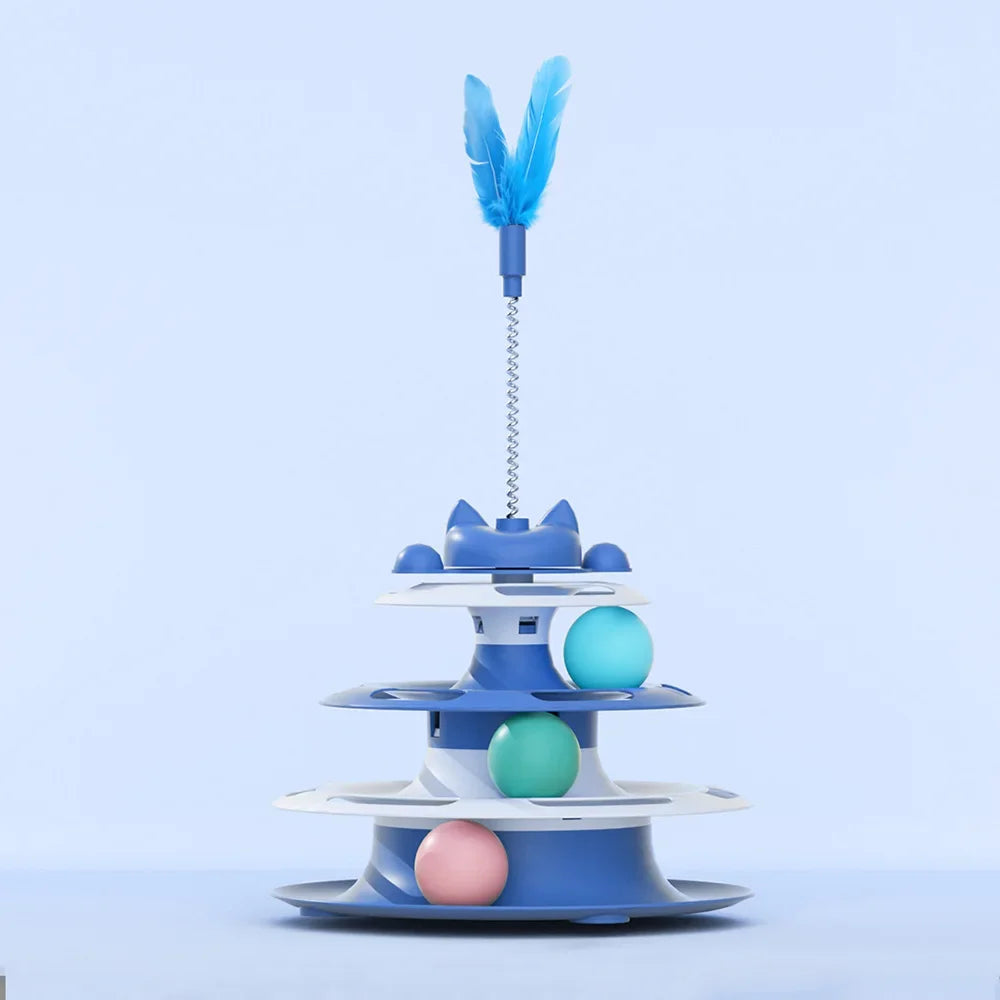 Cat Turntable & Funny Stick Toy
