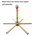 Colourful Bead Bird Perch Stand