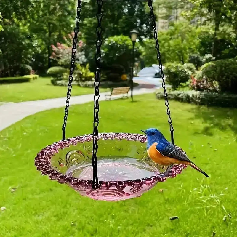 Flower Hanging Bird Feeder