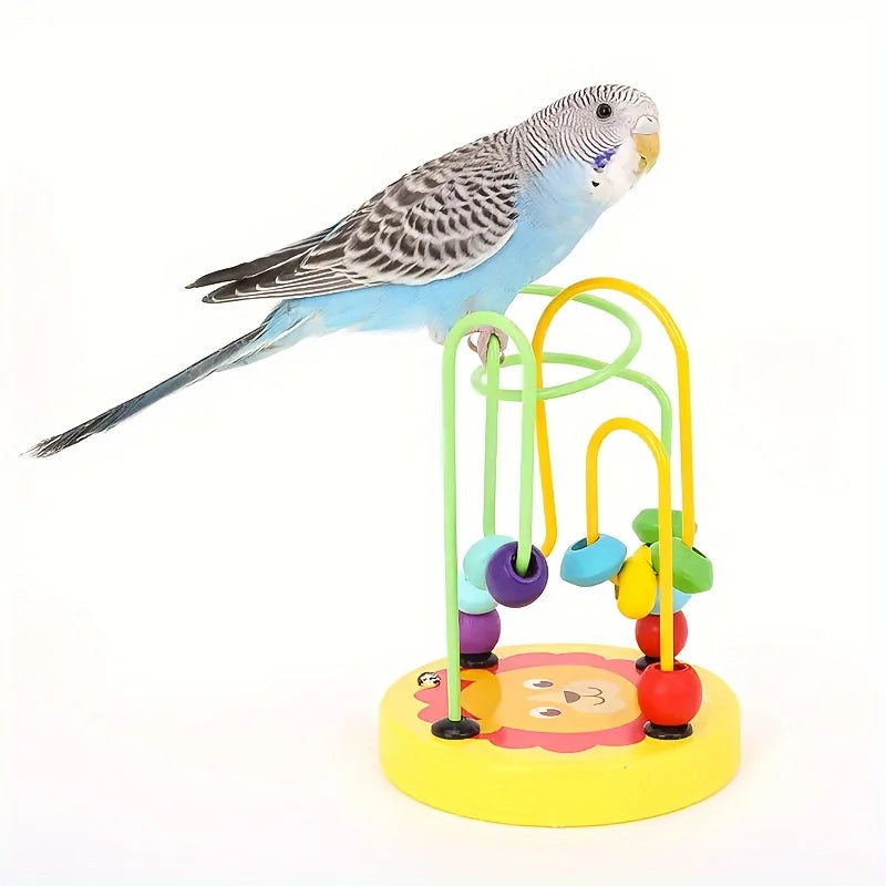 Bird Foraging Puzzle Ring Toy