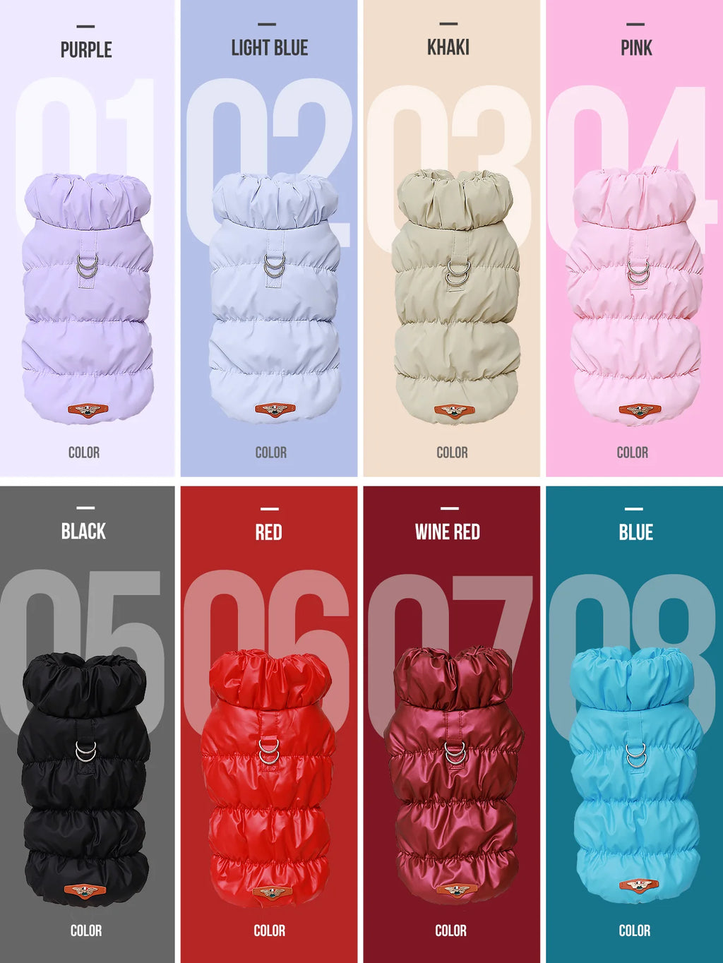 3-Layer Warm Dog Jacket