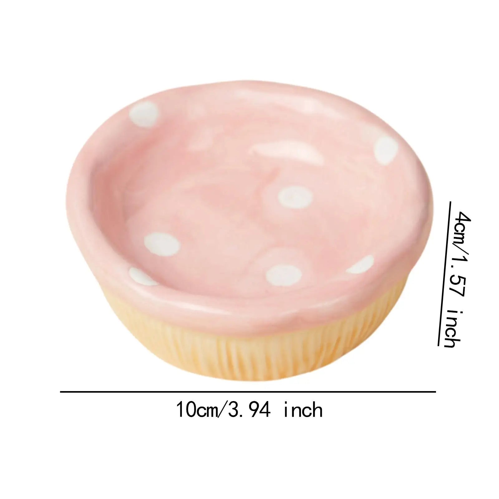 Ceramic Small Pet Food Bowl