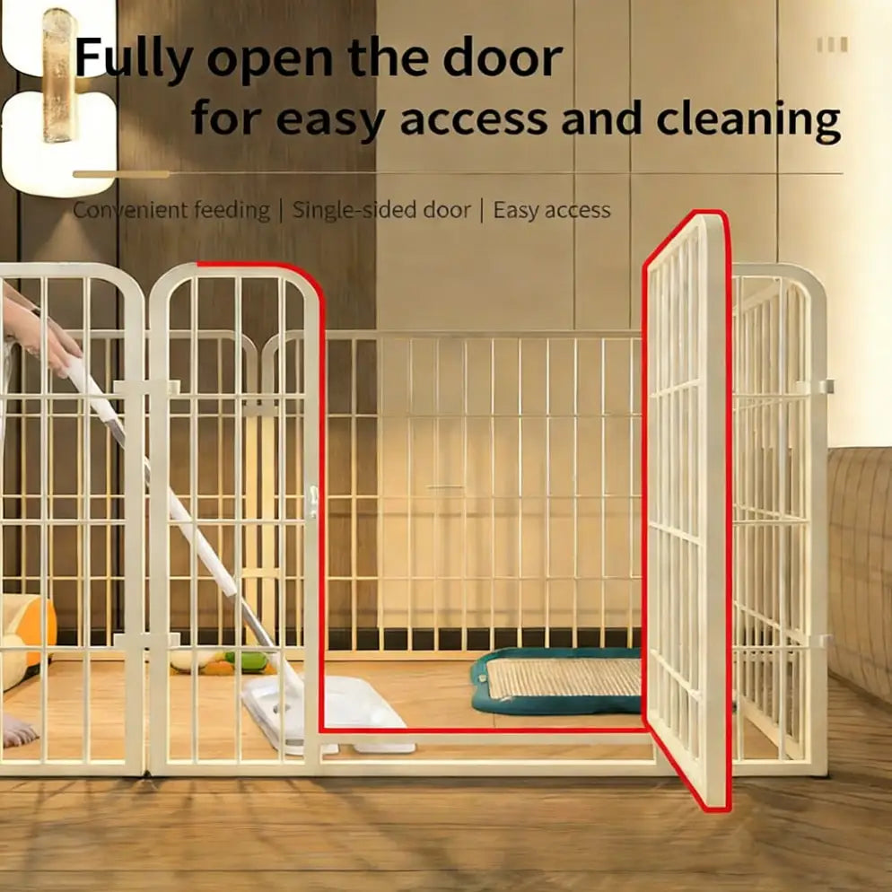 Adjustable Metal Dog Fence