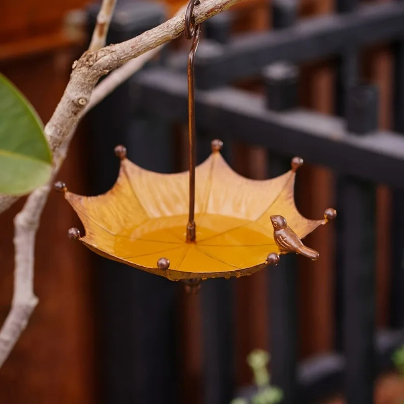 Umbrella Hanging Bird Feeder
