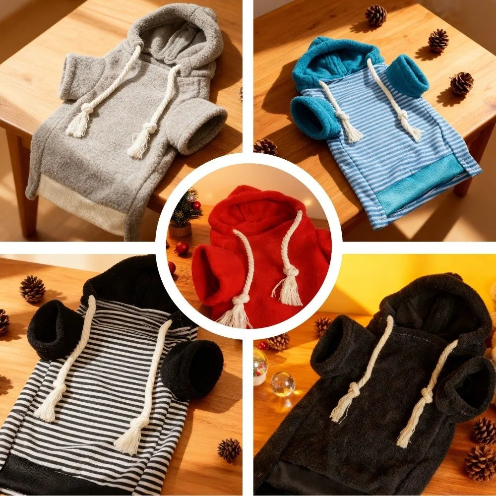 Cosy Fleece Pet Hoodie