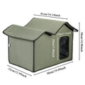 Weatherproof Outdoor Cat House