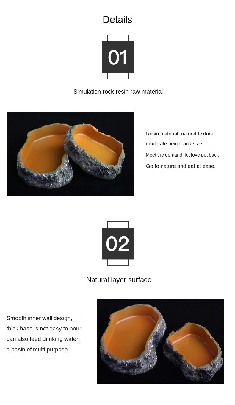 Reptile Water & Feeding Trough