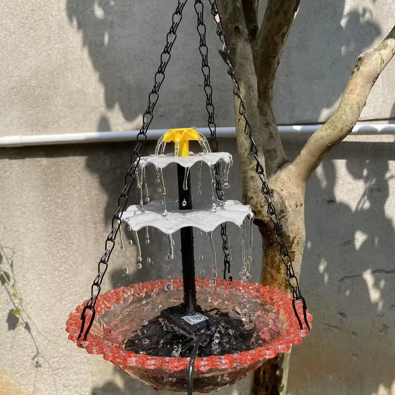 Flower Hanging Bird Feeder