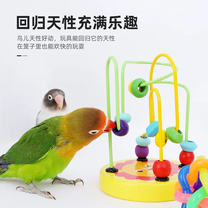 Bird Basketball & Shopping Cart Toy