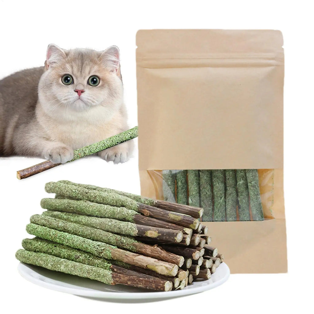 Cat Grass Teeth Cleaning Sticks