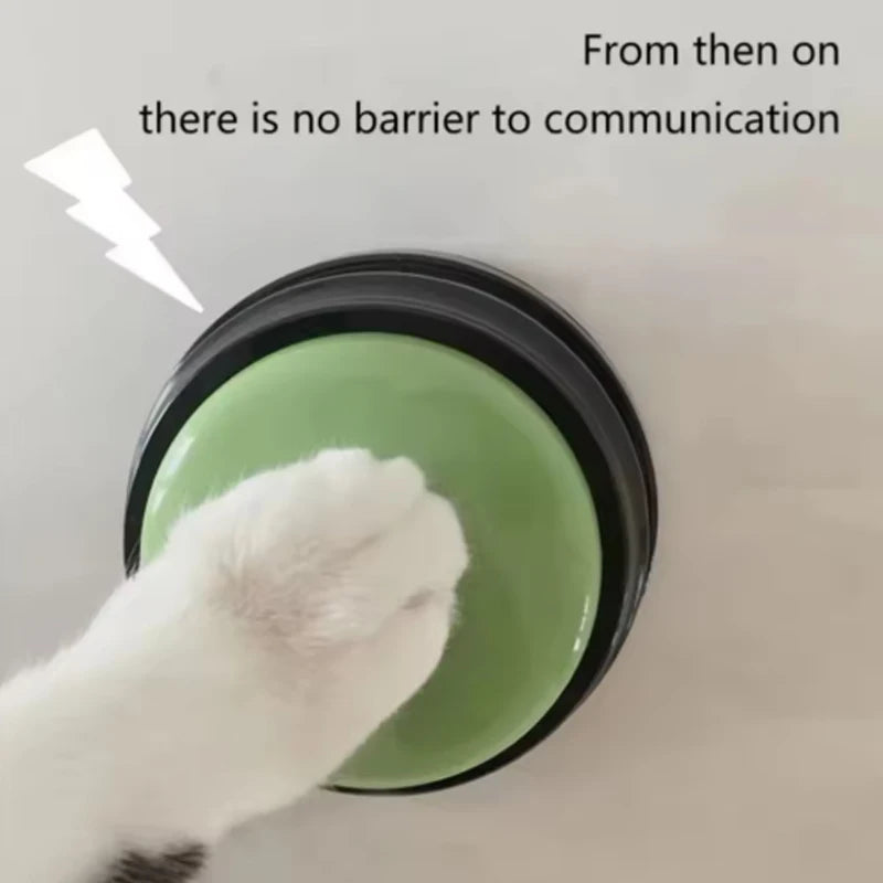 Recordable Pet Talking Button Toy