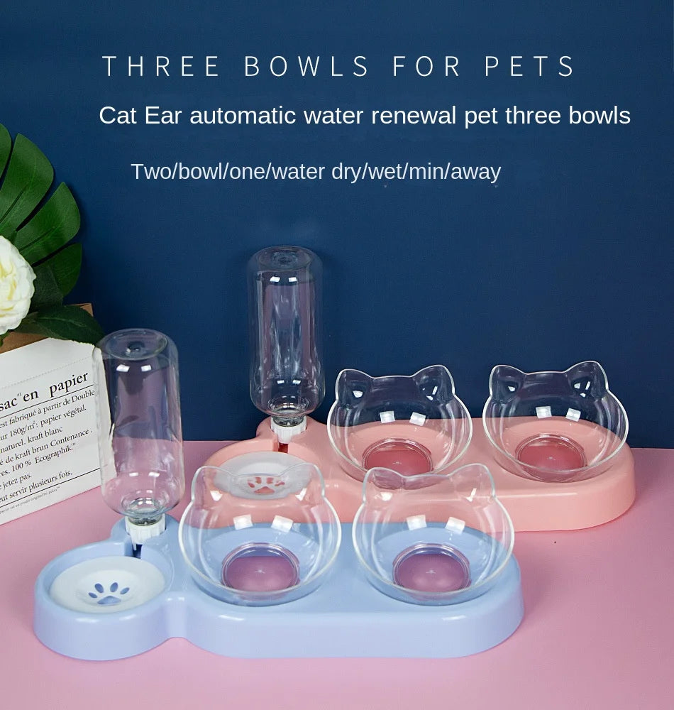 Elevated Double Pet Bowl