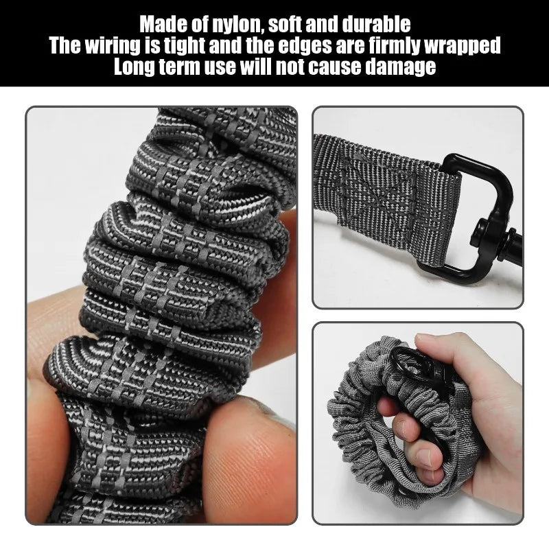 Shock-Absorbing Dog Leash