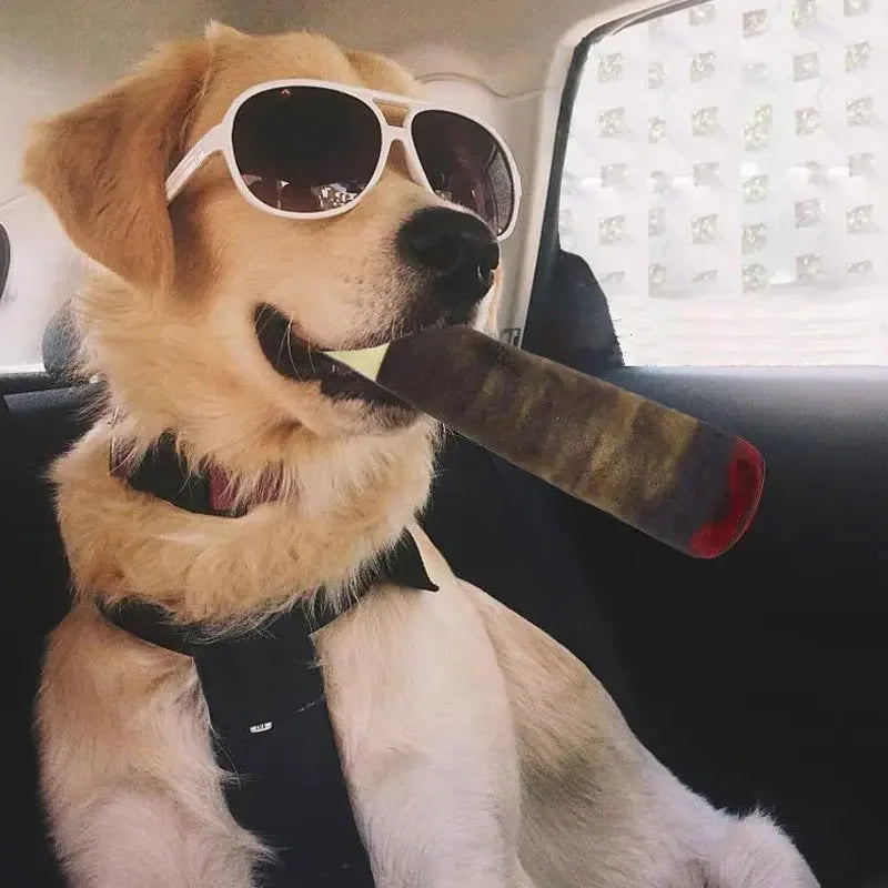 Cigar Squeaky Dog Chew Toy
