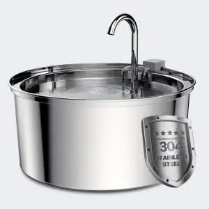 Stainless Steel Cat Water Fountain