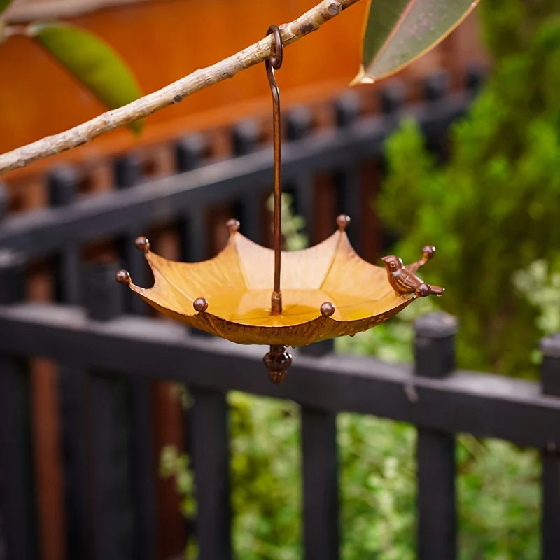 Umbrella Hanging Bird Feeder