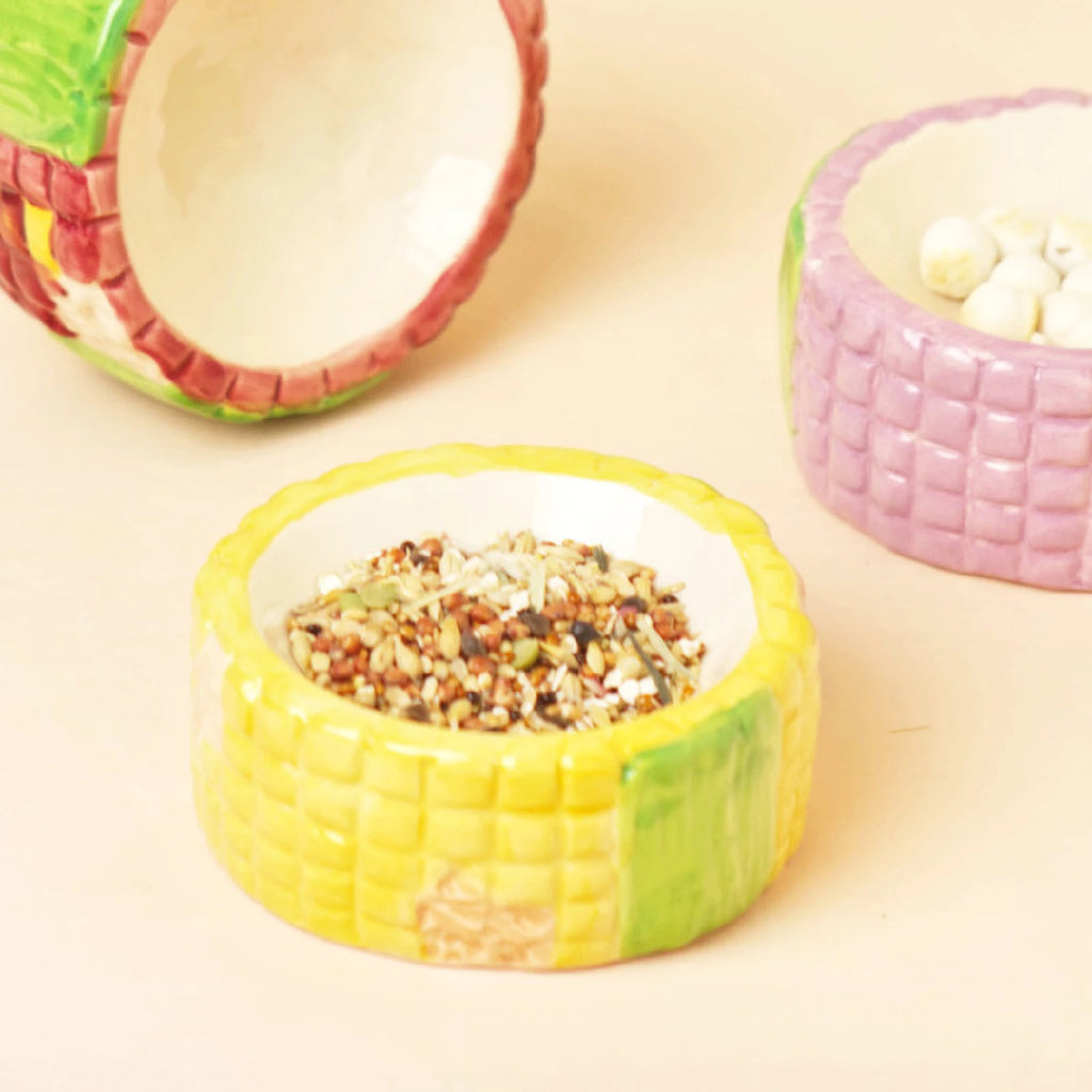 Ceramic Small Pet Food Bowl