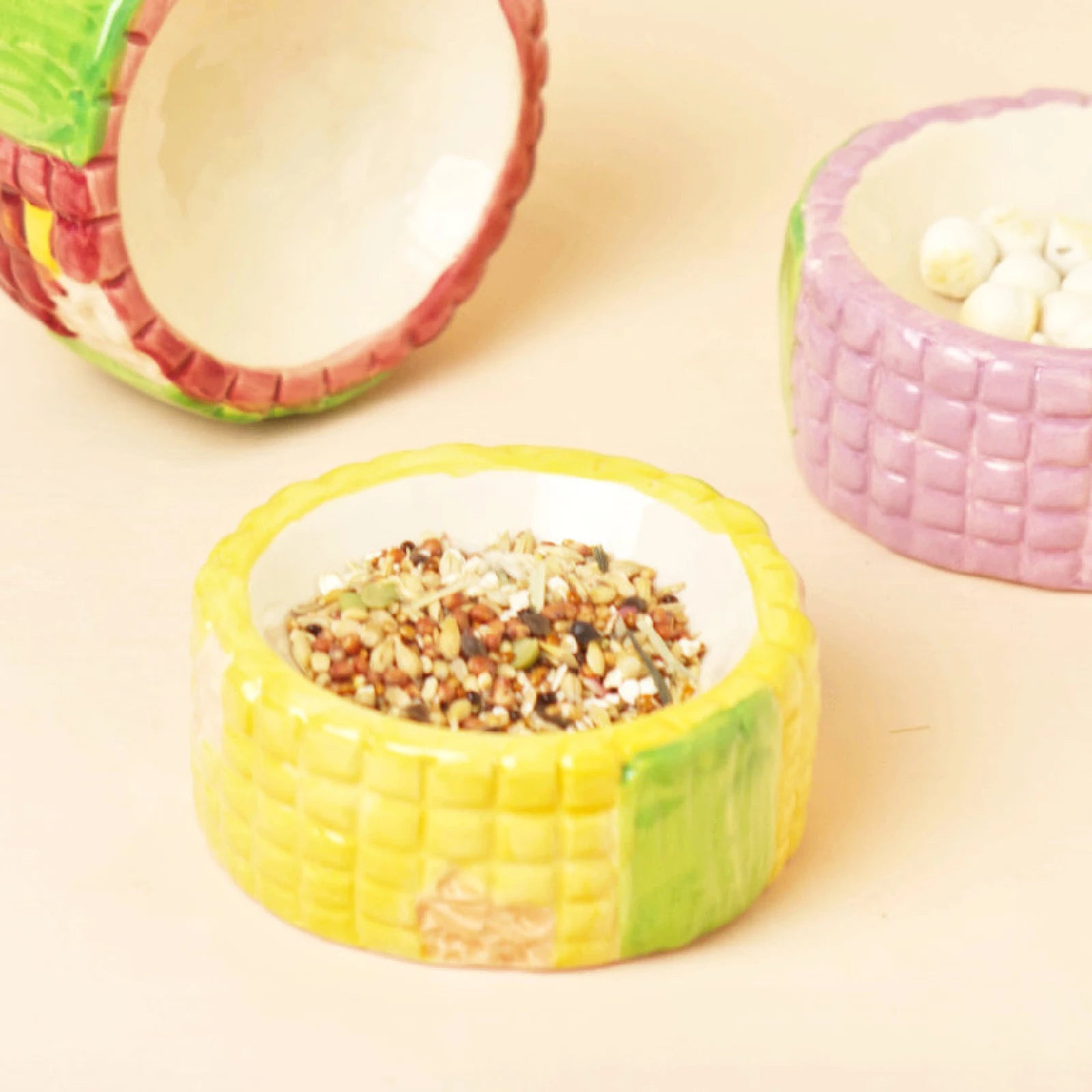Ceramic Small Pet Food Bowl