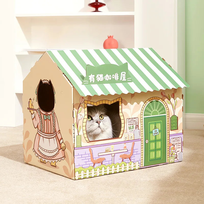 Cat Scratch Sofa & Toy Box