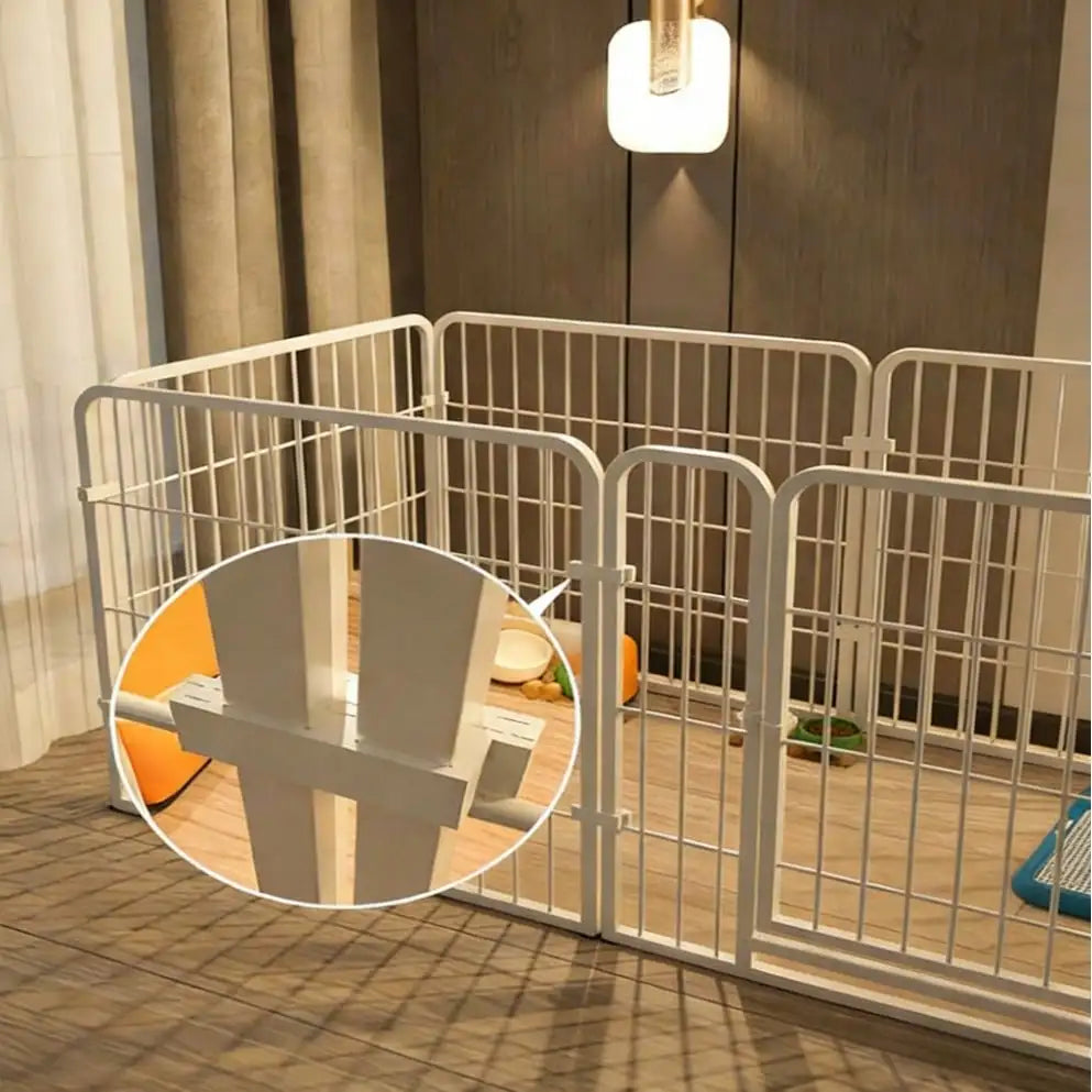 Adjustable Metal Dog Fence