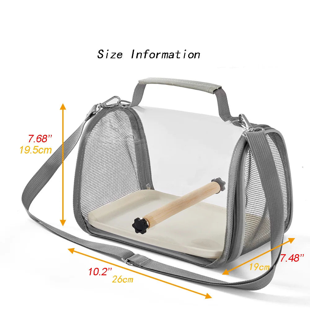Breathable Bird Travel Bag